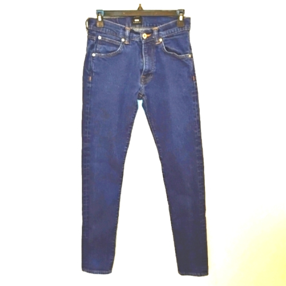 EDWIN  men's Dark Blue Jeans ED-85 Slim Tapered Sz 29 x 32 vintage Feel